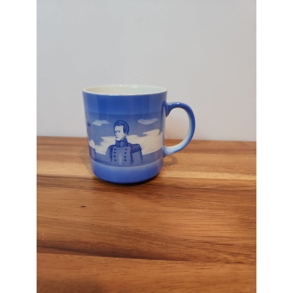 The Hermitage Tea Cup 8oz Blue And White - Picture 1 of 8